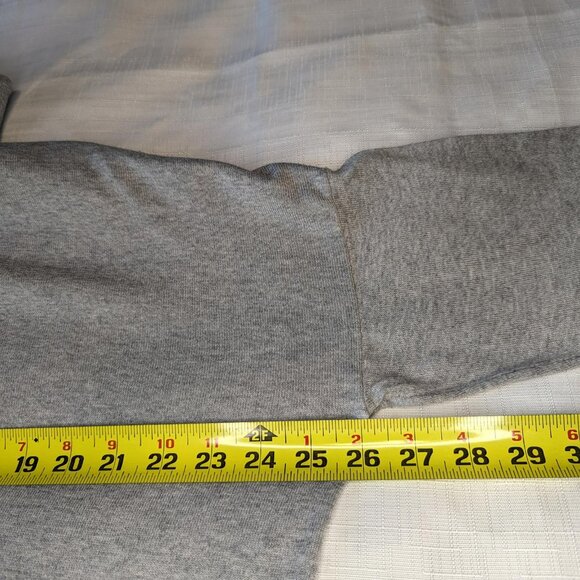 J. Jill Silk & Cotton Gray Long Sleeve Turtleneck - Picture 6 of 8